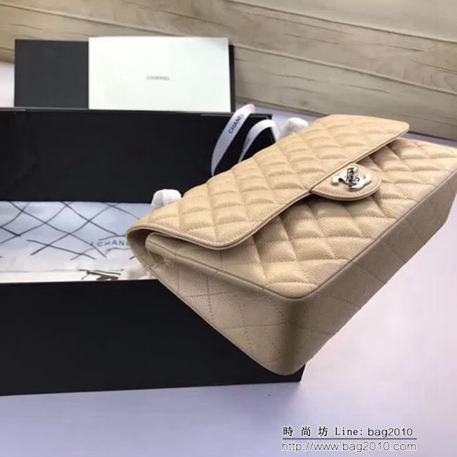 香奈兒CHANEL 升級版A1112全新經典小羊皮金銀鏈條單肩斜挎包 DSC1744